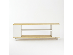 Meuble tv coloris bicolore 120 cm MEUBLIV  