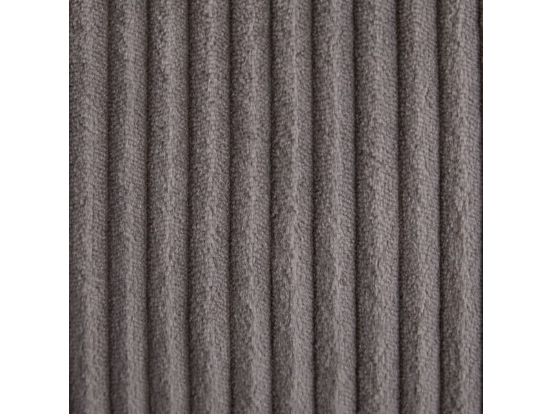  Canapé 2 places 170x86x60 cm avec accoudoirs arrondis, assise profonde, marron et gris  - Conforama D