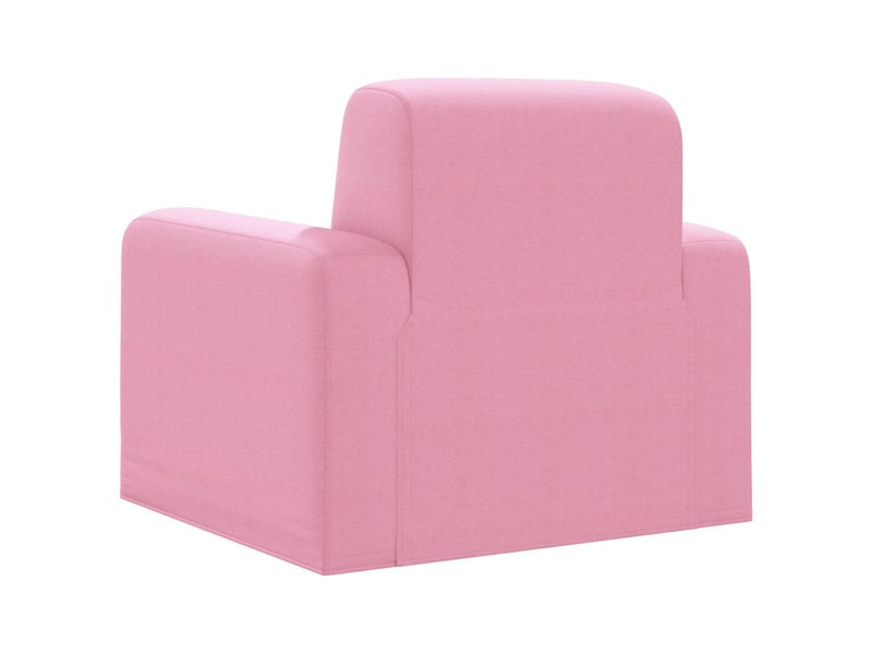  Vidaxl fauteuil rose tissu  - Conforama E