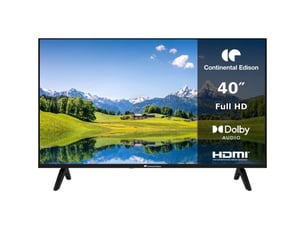 Téléviseur Led <strong>CONTINENTAL EDISON</strong> CELED40FHD26B6 - Full HD 40 pouces 101 cm