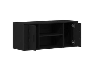 Meuble tv coloris noir 100 cm <strong>HELLOSHOP 26</strong> <strong></strong>
