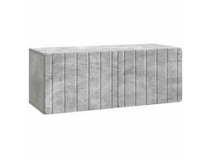 Meuble tv coloris gris 78.5 cm   