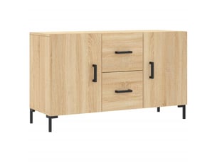 Buffet - bahut - meuble de rangement chêne sonoma 100x36x60 cm bois d'ingénierie
