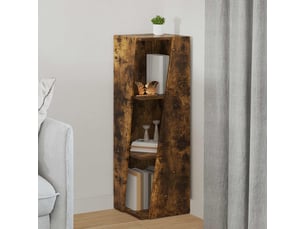 Étagère de rangement, étagère latérale 33 x 32 x 100,5 cm bois d'ingénierie shl3553