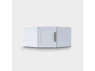 Armoire murale d'angle gain de place urban