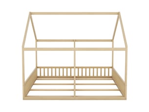 Lit simple 90x200 cm MAISONORA   coloris naturel