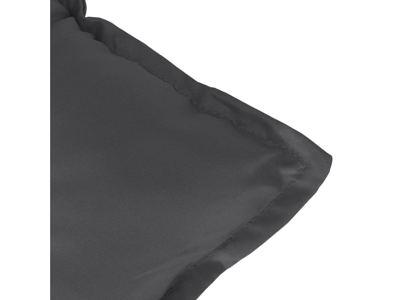  Coussin de banc de jardin, coussin d'assise anthracite mélangé 120x50x7 cm tissu cf52645  - Conforama E