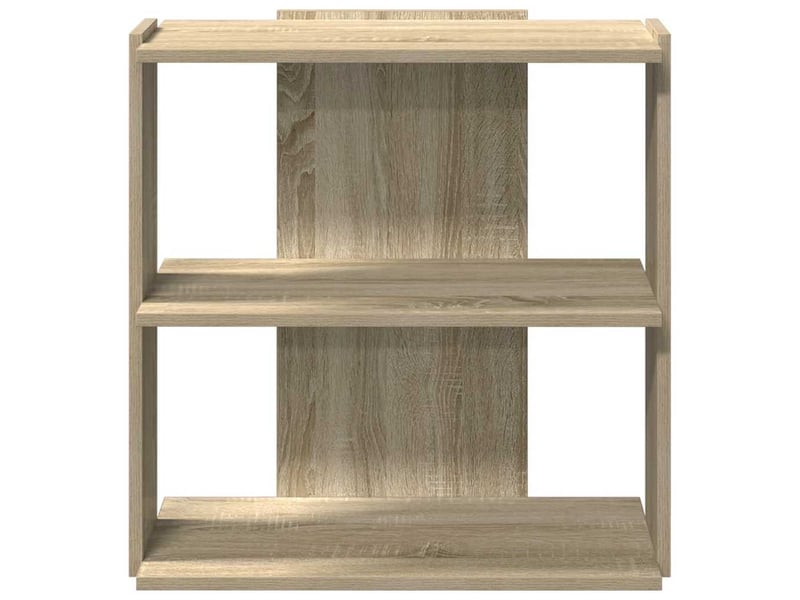  Bibliothèque à 3 niveaux, armoire à livres chêne sonoma 60x30x60 cm  - Conforama C