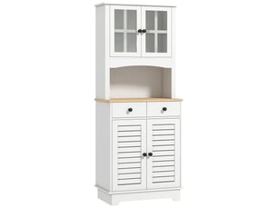 Buffet 2 tiroir(s) - 68 cm coloris blanc