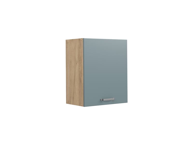  Vicco elément haut de cuisine, bleu-grischêne doré, 50cm  - Conforama A