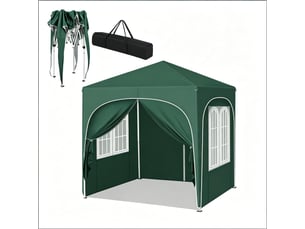 Gazebo extérieur élégant, tente événementielle, pavillon de jardin, abri terrasse