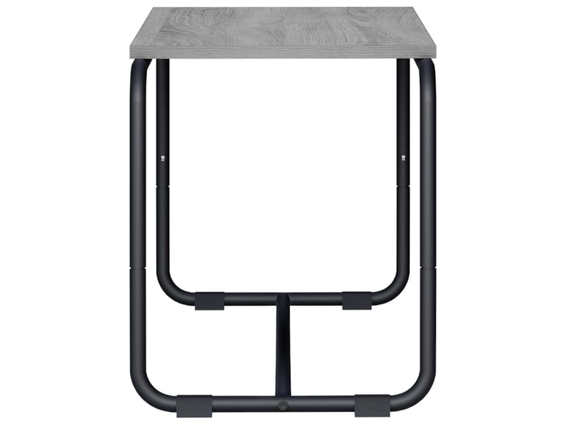  Meuble tv moderne, banc tv 80x35,5x42 cm sonoma gris bois d'ingénierie  - Conforama D