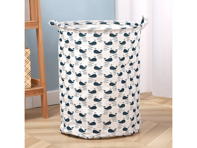  Panier à linge pliable avec poignée – sac en maille et conteneur de rangement, idéal pour le linge sale et les serviettes en coton.  - Conforama A