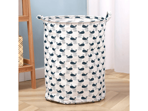 Panier à linge pliable avec poignée – sac en maille et conteneur de rangement, idéal pour le linge sale et les serviettes en coton.