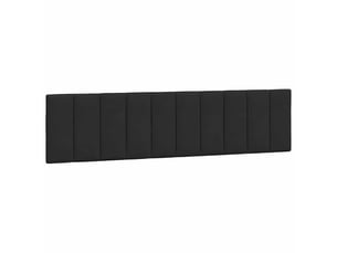 Tete de lit A poser largeur 200 cm   noir