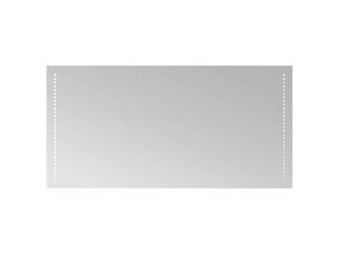 Miroir de salle de bain, miroir de toilette led transparent 100 x 50 cm cf62566