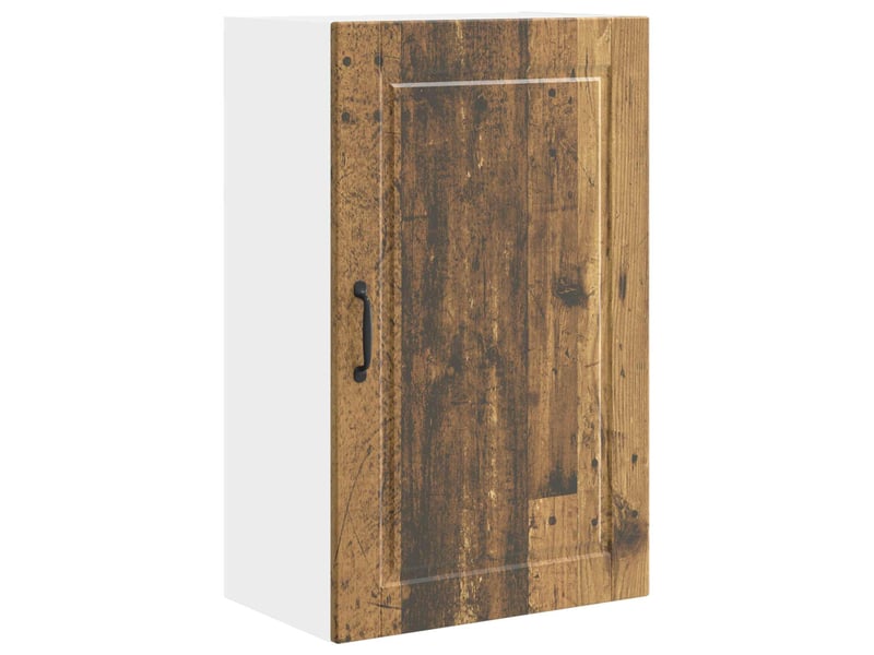 Meuble mural de cuisine, armoire de cuisine bois ancien 50x31x80cm shl8979 - Conforama A
