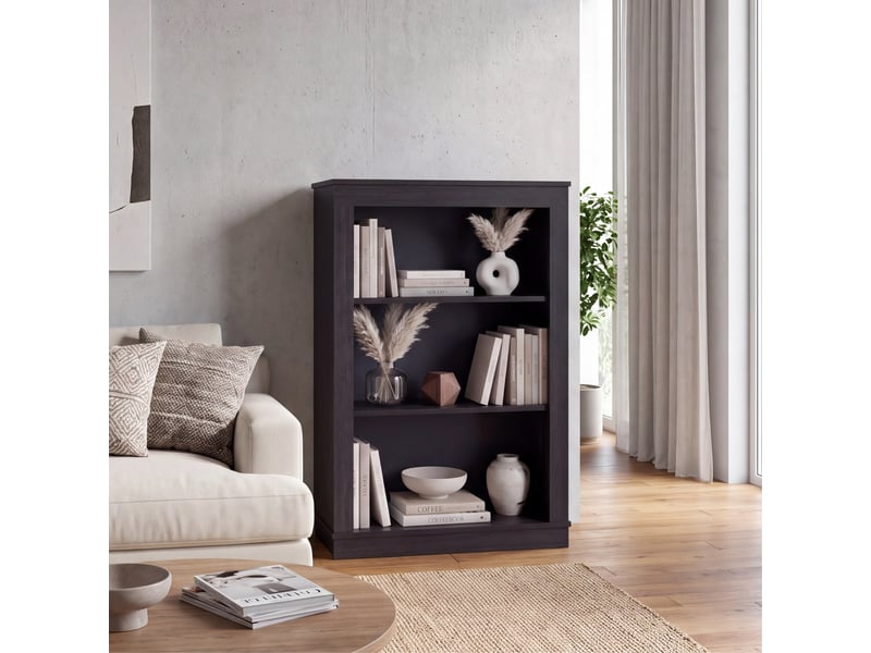  Bibliothèque classic weng de 75 cm, wengé  - Conforama B
