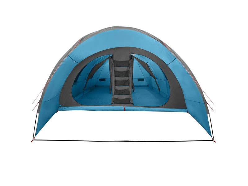 Tente tunnel, tente de camping 8-personnes 8 personne bleu - Conforama E