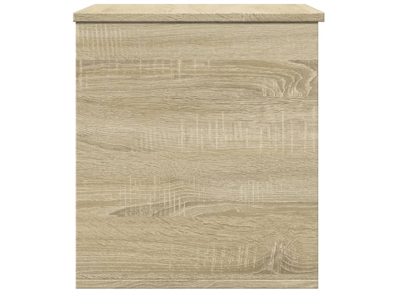 Boîte de rangement, coffre de rangement chêne sonoma 60x42x46 cm bois d'ingénierie - Conforama E