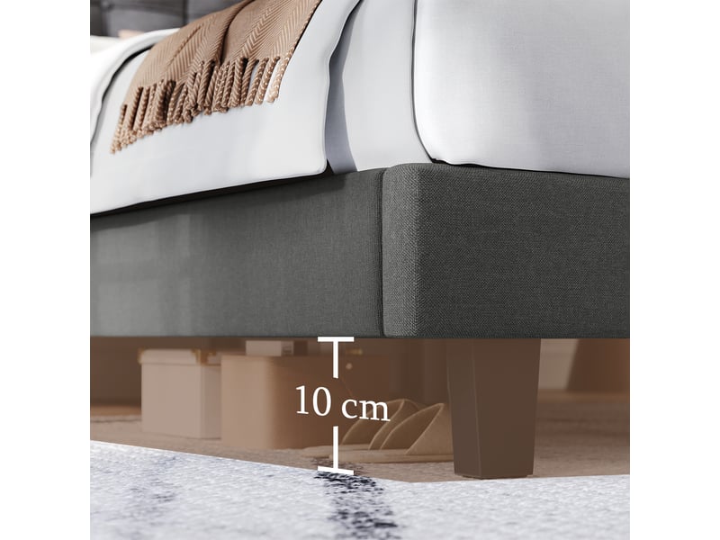 Lot de 2 Oreillers 60x60 cm - 100% Polyester - Maintien Parfait Ultra Moelleux - Soutien Cervicales - Oreillers à Rayures  - Conforama D