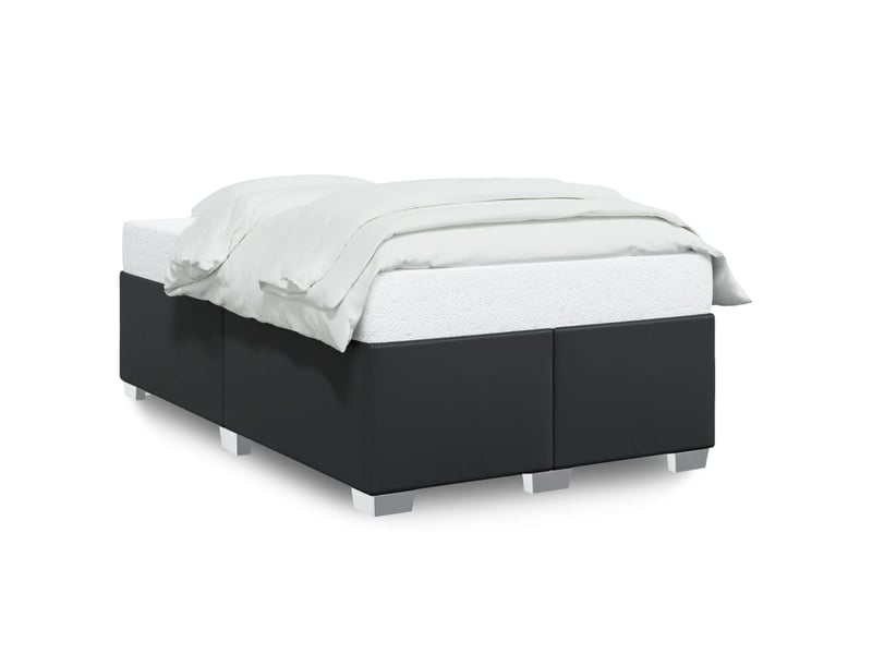  Lit double- lit adulte -  cadre de lit sans matelas noir 120x200 cm similicuir  - Conforama A