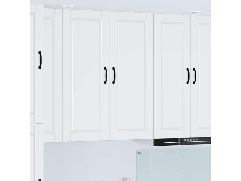  Meuble mural de cuisine, armoire de cuisine blanc 40x31x100cm bois d'ingénierie shl3111  - Conforama B