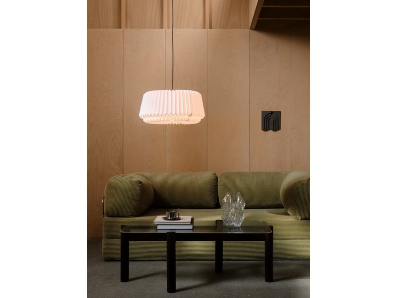  Abat-jour belloy 50 papier blanc , h. 22 - ip20 nordlux intérieur 2612153201 - Conforama B