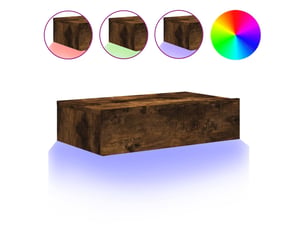 Meuble tv coloris marron 60 cm <strong></strong>  <strong></strong>