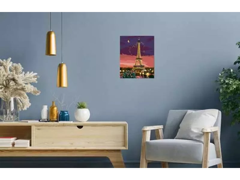 Creart 30x40cm paris city of love - peinture numeros 00023624 - Conforama D