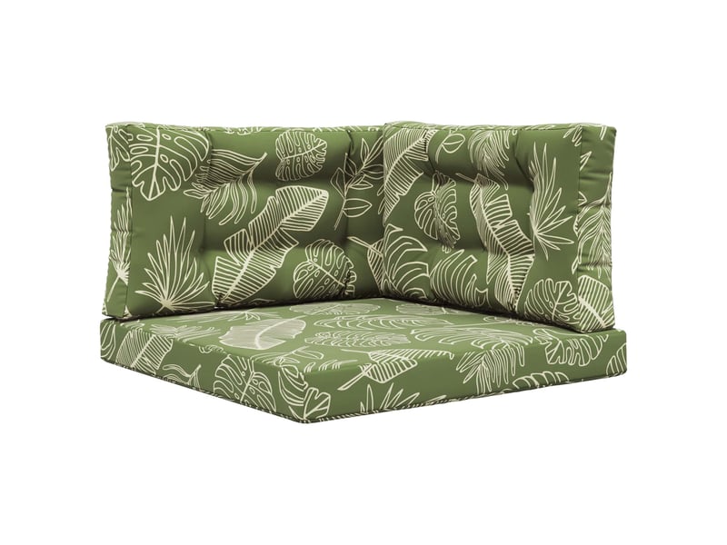  Coussin de canapé d'extérieur, coussin de chaise polyester modèle feuille cf54097  - Conforama A
