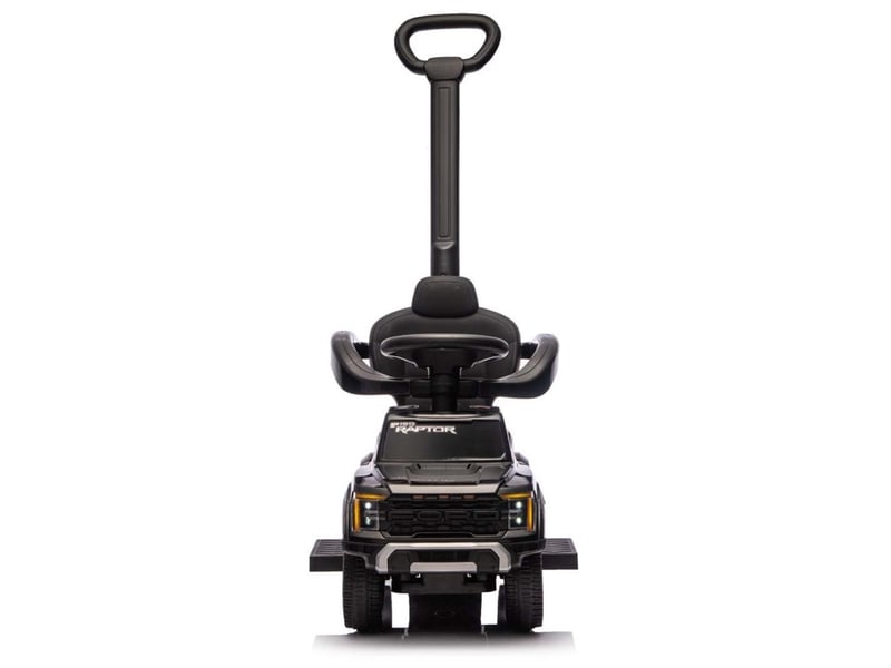  Porteur milly mally ford f-150 3 en 1 noir - avec canne de guidage 5907090701174 - Conforama E