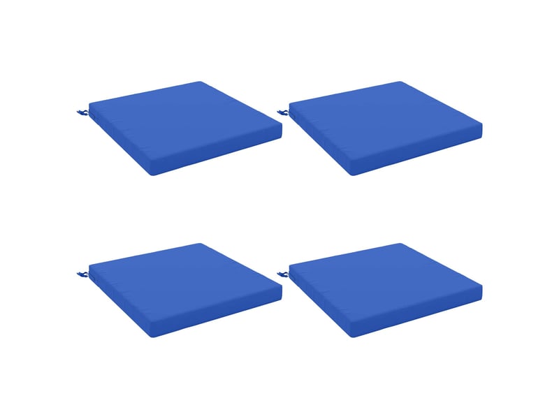  Lot de 4 coussins de siège, coussins d'assise soest 100 % polyester cf60108  - Conforama A