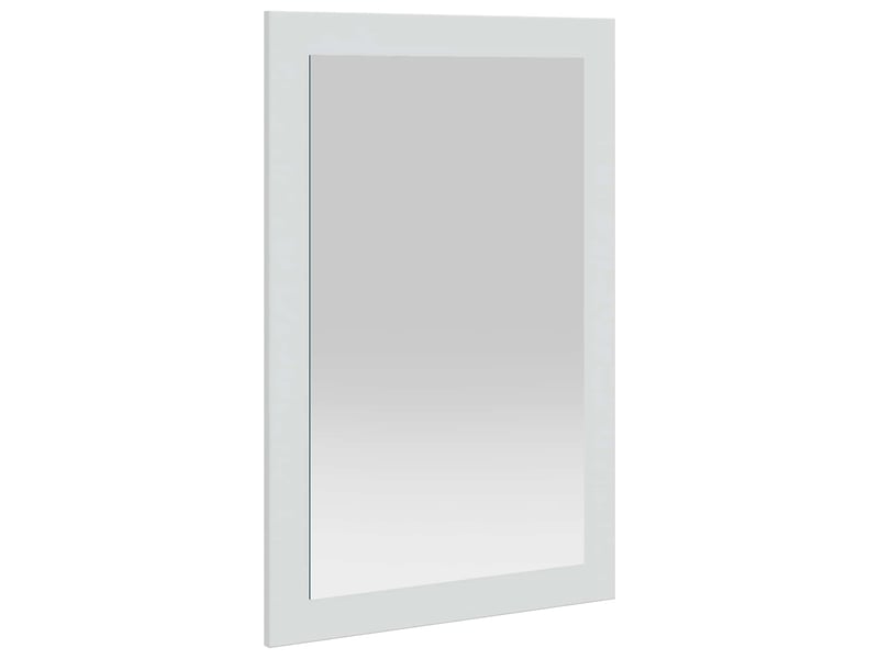  Miroir fauske blanc 43 x 3,5 x 77 cm rectangulaire cf62794  - Conforama D