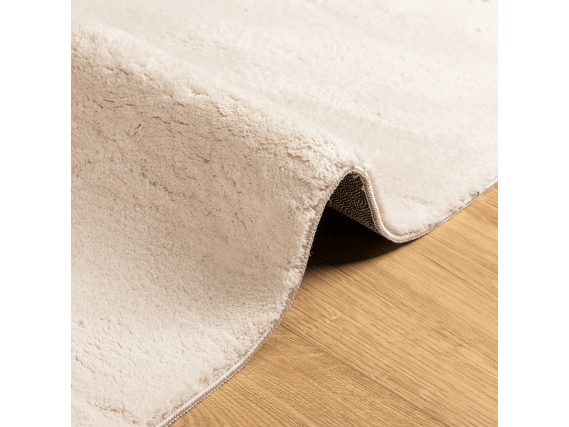  Tapis à poils courts doux et lavable beige 60x110 cm - comfortxl 375013 - Conforama E