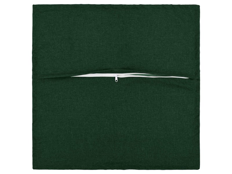 Lot de 2 coussins, coussins décoratifs houten vert foncé lin synthétique cf56527 - Conforama C