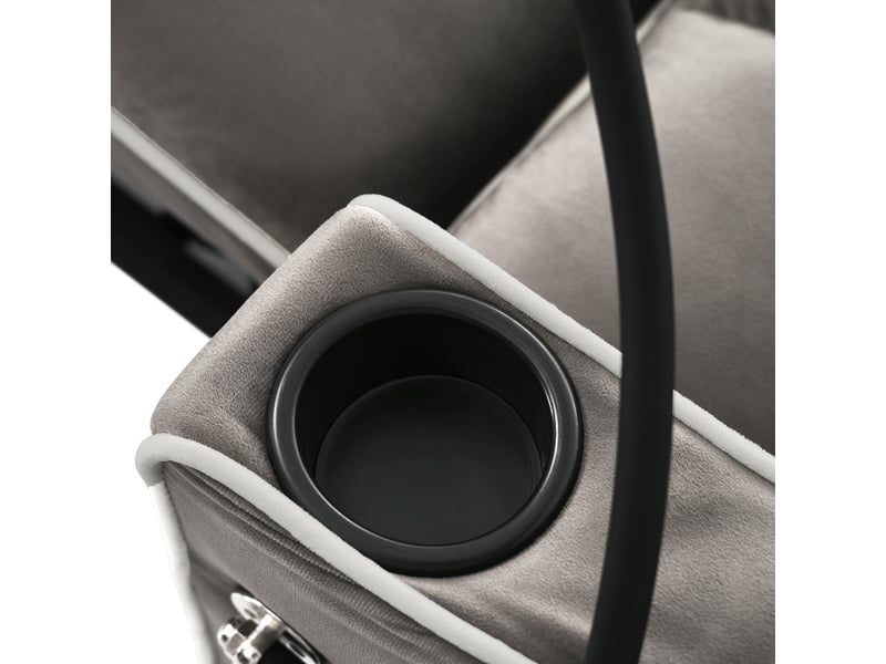  Canapé‑lit individuel 3‑en‑1 extensible 83 x 167 x 76 cm, fauteuil convertible avec porte‑gobelets et support pour téléphone Fay Lum - Conforama E