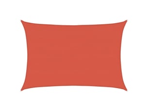 Voile d'ombrage - voile d'ombre - voile parasol 160 gm² terre cuite 5x6 m pehd