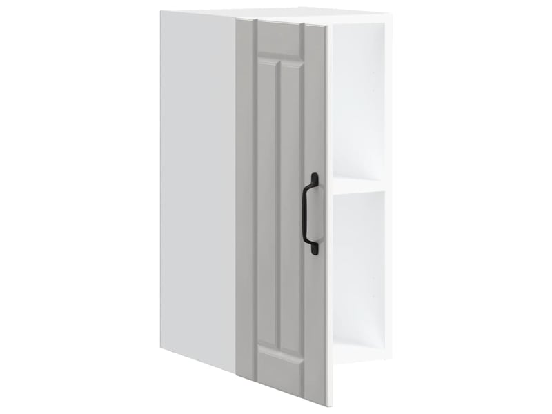  Armoire murale de cuisine lucca blanc brillant bois ingénierie shl5433  - Conforama E