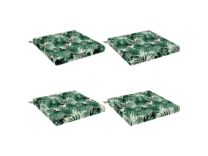 Lot de 4 coussins de siège, coussins d'assise soest 100 % polyester cf60188  - Conforama A
