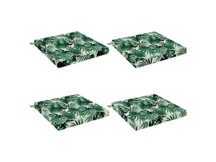 Lot de 4 coussins de siège, coussins d'assise soest 100 % polyester cf60188