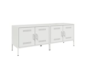 Meuble tv coloris blanc  <strong></strong>  <strong></strong>