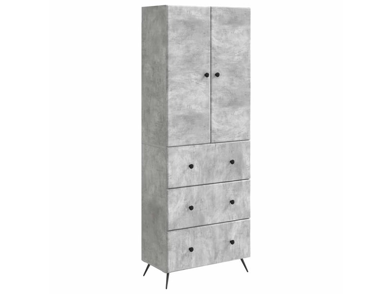 Ensemble de meubles 2 pcs, rangement de salon 66 x 34,5 x 90 cm bois d'ingénierie shl8782 - Conforama A