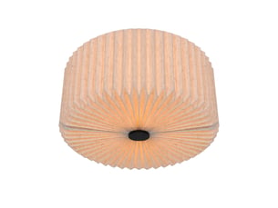 Plafonnier vivienne textile noir , h. 27 - ip20 - e27 nordlux intérieur