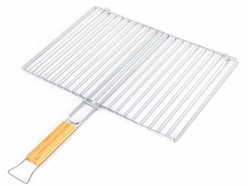  Grille rectangulaire en acier chromé somagic 40 x 29 cm  - Conforama A