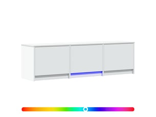 Meuble tv coloris blanc 140 cm <strong></strong> <strong></strong>