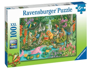 Puzzle 100 p xxl - l'orchestre des animaux