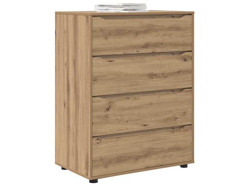  Armoires de rangement salon 80 x 48 x 105 cm bois d'ingénierie shl9365  - Conforama C
