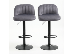 tabouret de bar assise réglable en hauteur  <strong>HAUSS SPOLE</strong>  - bicolore hauteur d'assise 61 cm vendu Par paire