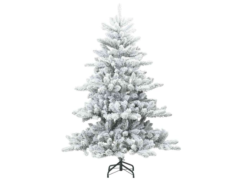  Sapin de noël, arbre de noël artificiel à branches articulées blanc 150 cm shl8796  - Conforama D
